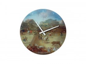 Часы интерьерные NT525 GOYA в Новоцелинном - novocelinnoe.mebel-nsk.ru | фото