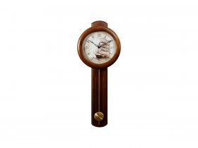 Часы настенные с маятником ДС-2МБ23-478 в Новоцелинном - novocelinnoe.mebel-nsk.ru | фото