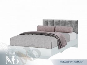 Кровать 1,2м Мемори КР-09 в Новоцелинном - novocelinnoe.mebel-nsk.ru | фото