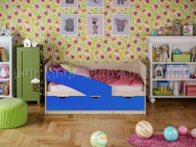 Кровать детская Бабочки 2,0 м в Новоцелинном - novocelinnoe.mebel-nsk.ru | фото