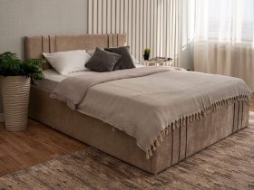 Кровать двуспальная 1,4м с подъем. мех. Леванте в Новоцелинном - novocelinnoe.mebel-nsk.ru | фото