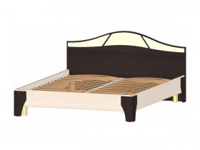 Кровать двуспальная 1,6 м Верона (Линаура) в Новоцелинном - novocelinnoe.mebel-nsk.ru | фото
