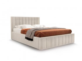 Кровать мягкая 1,6 Вена стандарт, вар.2 в Новоцелинном - novocelinnoe.mebel-nsk.ru | фото