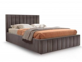 Кровать мягкая 1,8 Вена стандарт, вар.3 в Новоцелинном - novocelinnoe.mebel-nsk.ru | фото