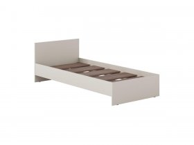 Кровать односпальная 0,9м Айри КР-001 (кашемир) в Новоцелинном - novocelinnoe.mebel-nsk.ru | фото