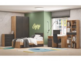 Модульная детская Шерлок в Новоцелинном - novocelinnoe.mebel-nsk.ru | фото