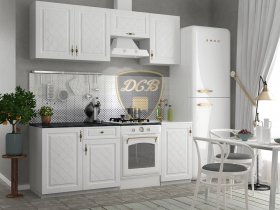 Кухонный гарнитур Гранд (белый) в Новоцелинном - novocelinnoe.mebel-nsk.ru | фото