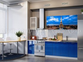 Кухонный гарнитур Париж в Новоцелинном - novocelinnoe.mebel-nsk.ru | фото