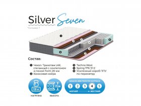 Матрас Silver Seven в Новоцелинном - novocelinnoe.mebel-nsk.ru | фото