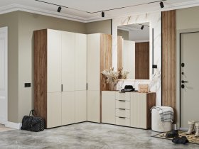 Модульная прихожая Соната в Новоцелинном - novocelinnoe.mebel-nsk.ru | фото