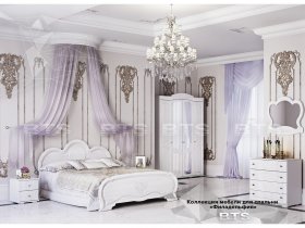 Модульная спальня «Филадельфия» в Новоцелинном - novocelinnoe.mebel-nsk.ru | фото