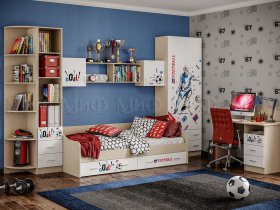 Модульная спальня Вега NEW Boy в Новоцелинном - novocelinnoe.mebel-nsk.ru | фото