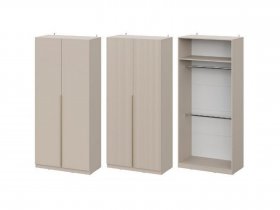 Шкаф ШК-100 Эккервуд (меланж) в Новоцелинном - novocelinnoe.mebel-nsk.ru | фото