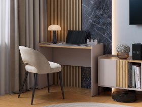 Стол Доминика (кашемир/дуб крафт золотой) в Новоцелинном - novocelinnoe.mebel-nsk.ru | фото