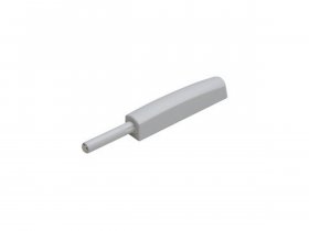 Толкатель Push Open с магнитом, накладной, 37мм, белый, MACO в Новоцелинном - novocelinnoe.mebel-nsk.ru | фото