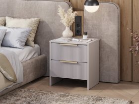 Тумба ТБ-12 Пандора (кашемир/MF03) в Новоцелинном - novocelinnoe.mebel-nsk.ru | фото